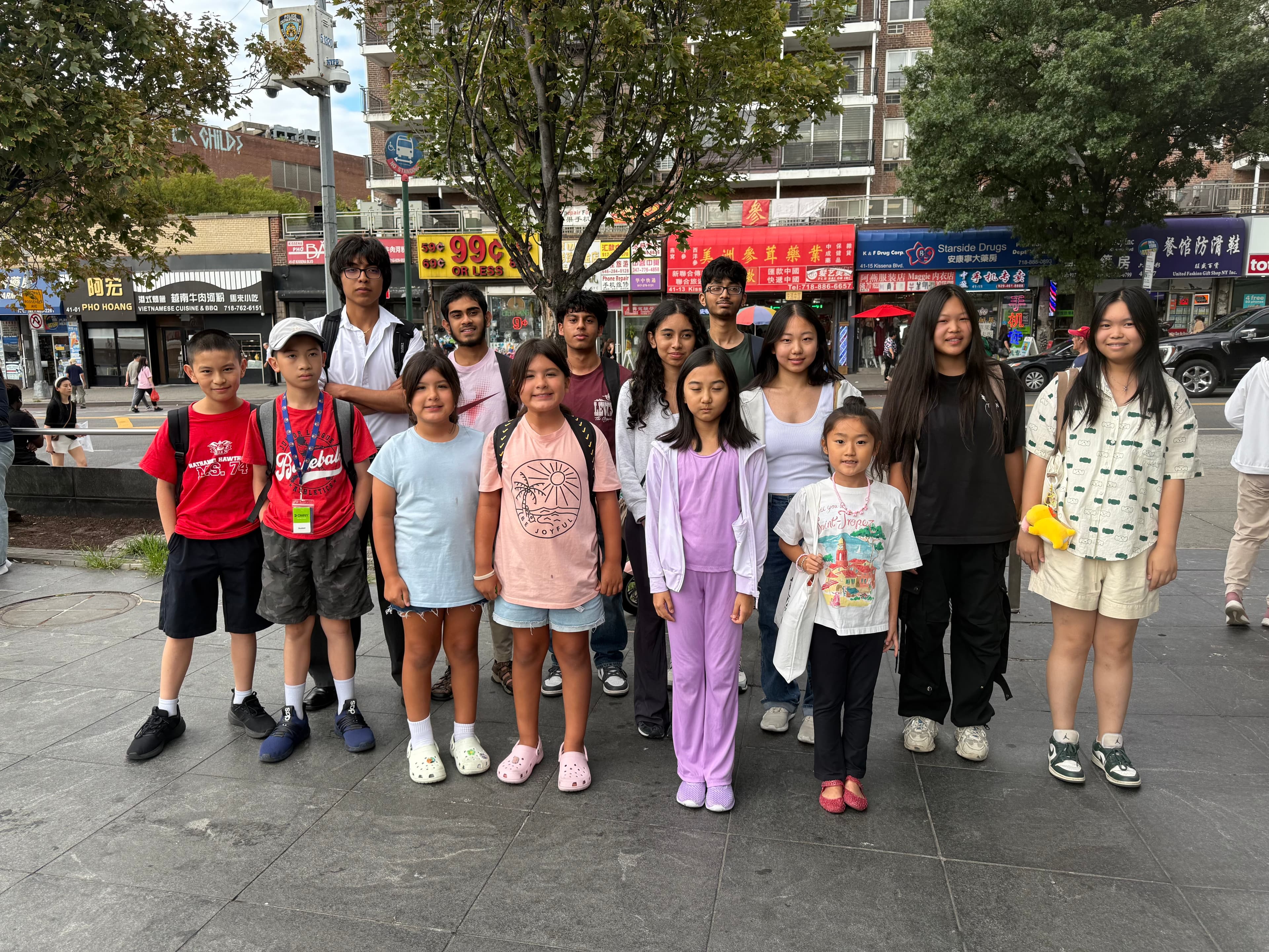 Flushing Library group session